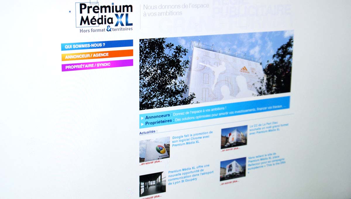 Création Site internet Premium Media XL Lyon