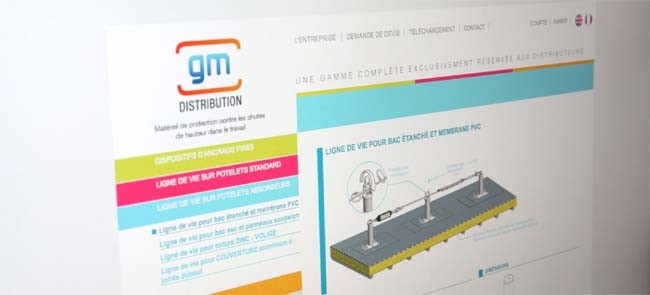 GM-Distribution : sortie du site internet