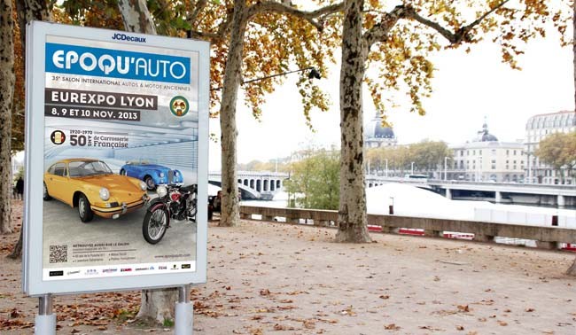 La campagne 2013 d'Epoqu'auto s'affiche dans Lyon depuis le début de la semaine !