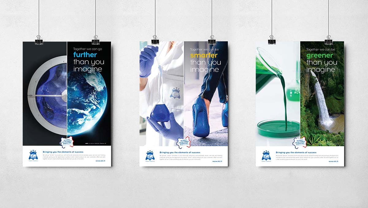  Création  campagne presse BtoB chimie - ATC Lyon