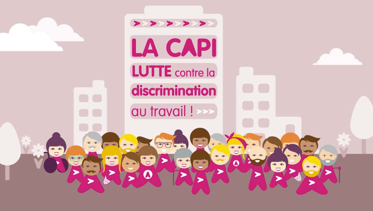 Agence Comete Création  Motion design - discrimination - CAPI L'AGGLO Lyon