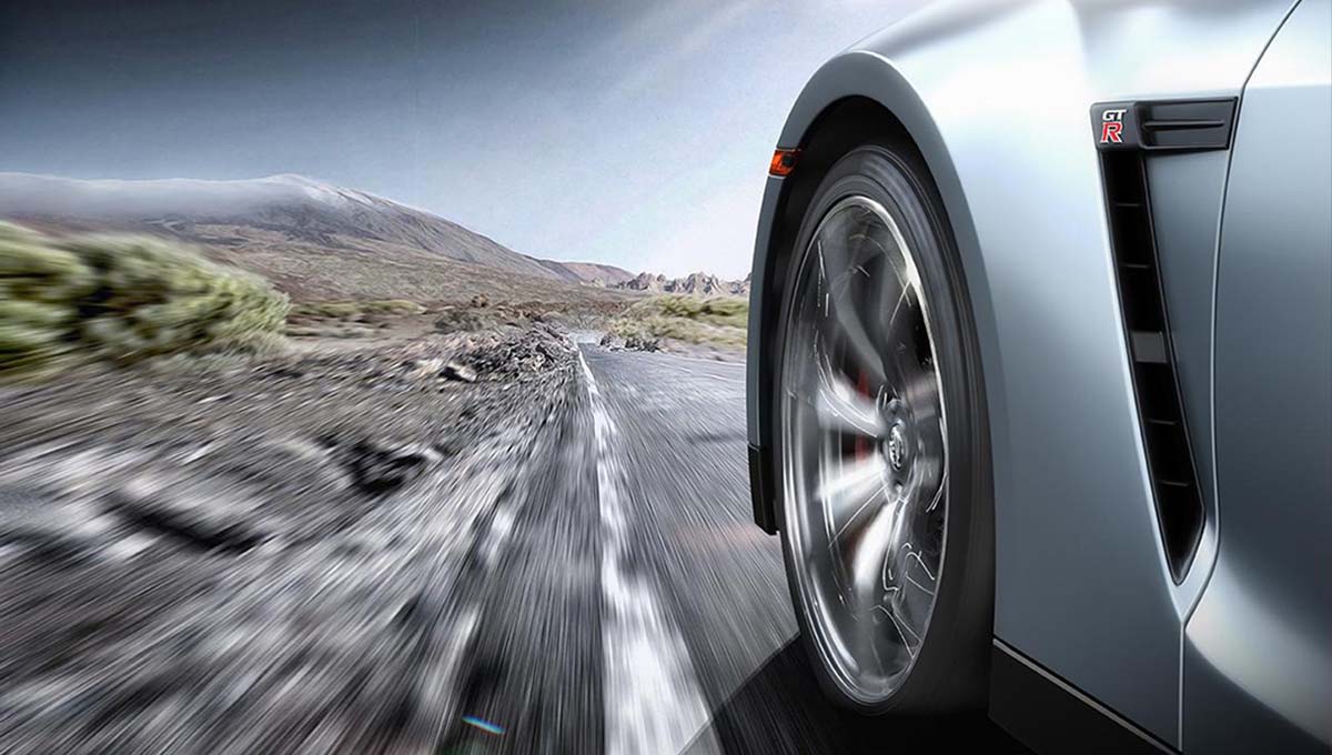 Agence Comete création Rendu hyper-réaliste - Nissan GTR  2014 KeyShot Render Competition :  pour Comète / 3D hyper-réaliste
