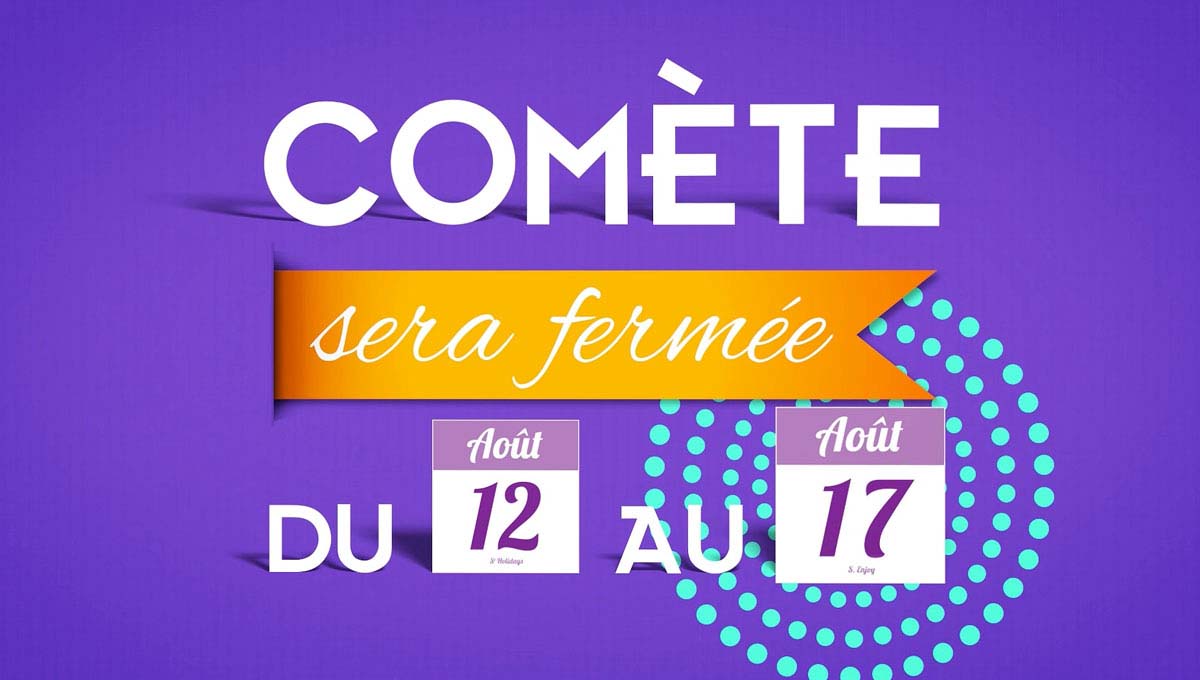Agence Comete Création  Campagne Fermeture agence 2013 - Comète Lyon