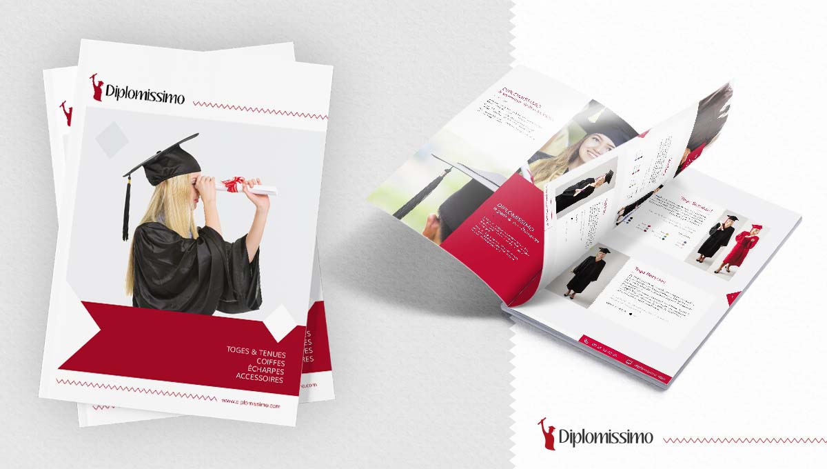 Agence Comete création Catalogue vente BtoB : Catalogue / Rapport / Guide pour Diplomissimo