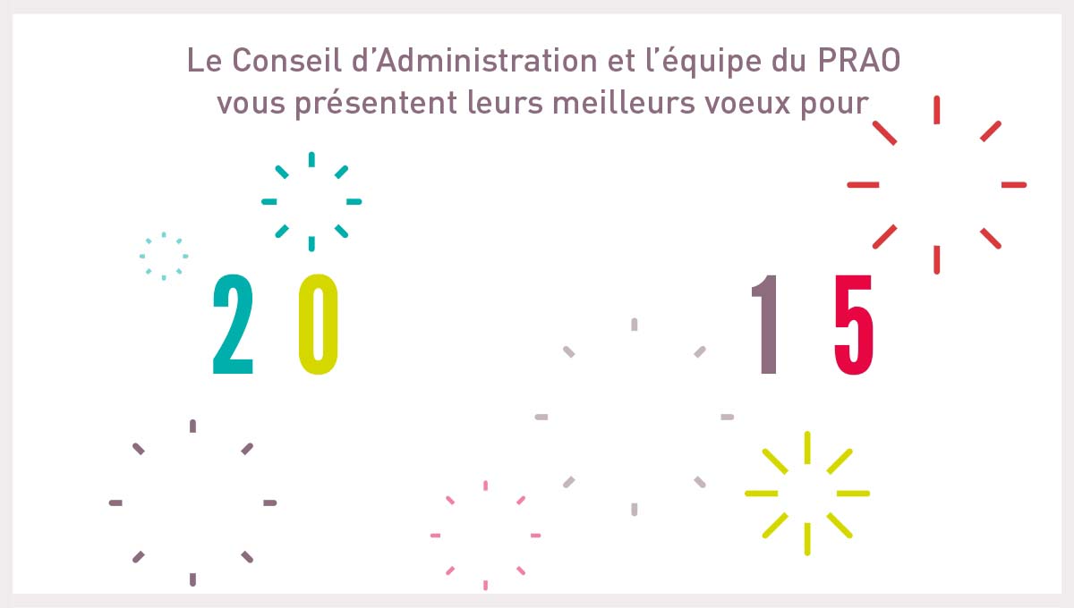 Agence Comete création Vœux 2015 : Motion design pour PRAO - Identité graphique