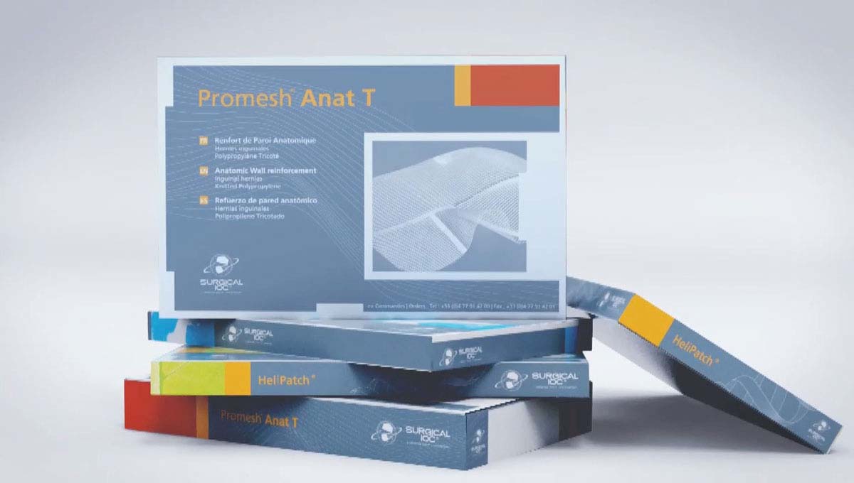 Agence Comete Création  Packaging prothèses médicales - Surgical-IOC Lyon