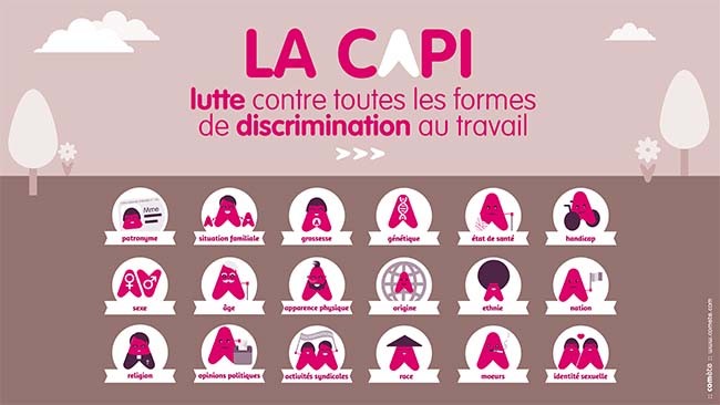 La CAPI s'engage : Comète conçoit une campagne de com' contre la discrimination