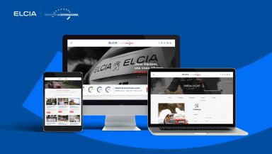  création Site événementiel sponsoring racing Lyon SLR x ELCIA